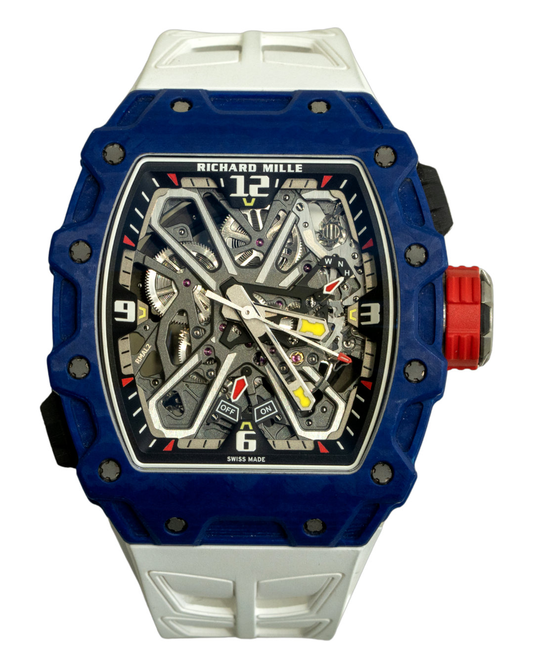 Richard Mille RM35-03 Blue NTPT Rafael Nadal (Watch + Picture of 2025 Paper)