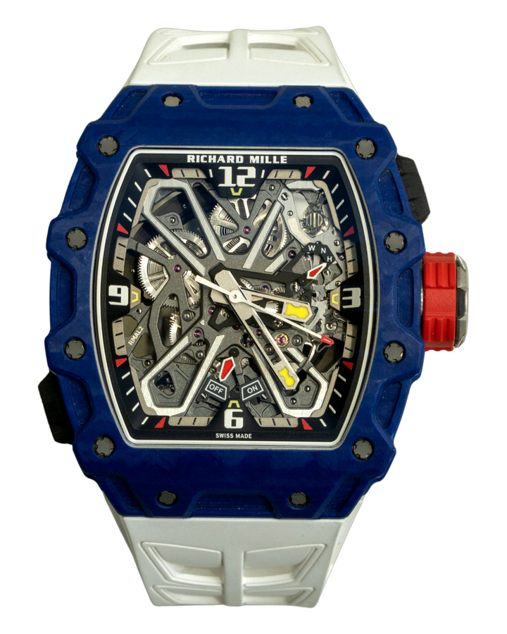 Richard Mille RM35-03 Blue NTPT Rafael Nadal (Watch + Picture of 2025 Paper)