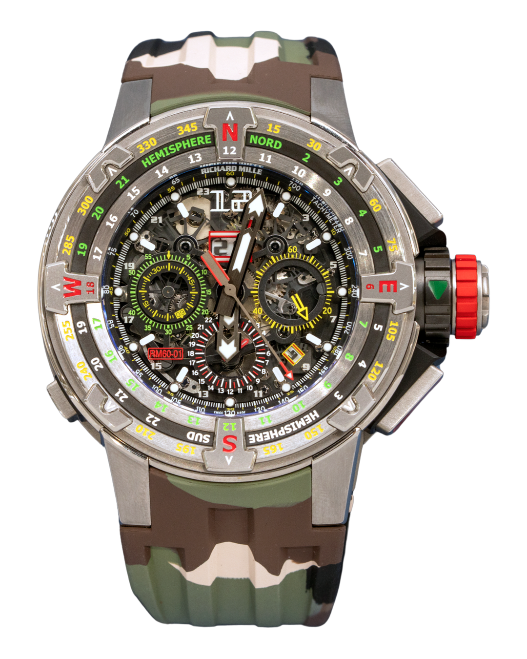 Richard Mille RM60-01 Flyback Chronograph 2022 Full Set Complete (2024 Service Book)