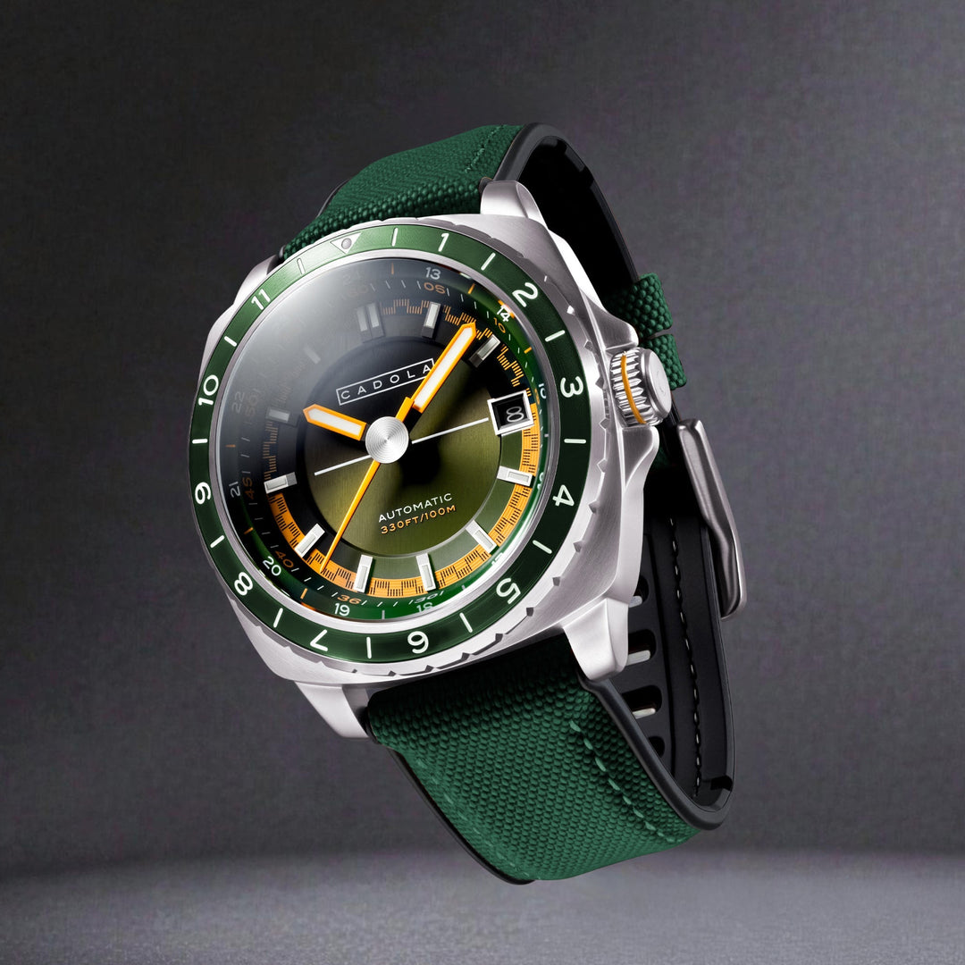 Overdrive Automatic Green / Green Canvas Green Dial