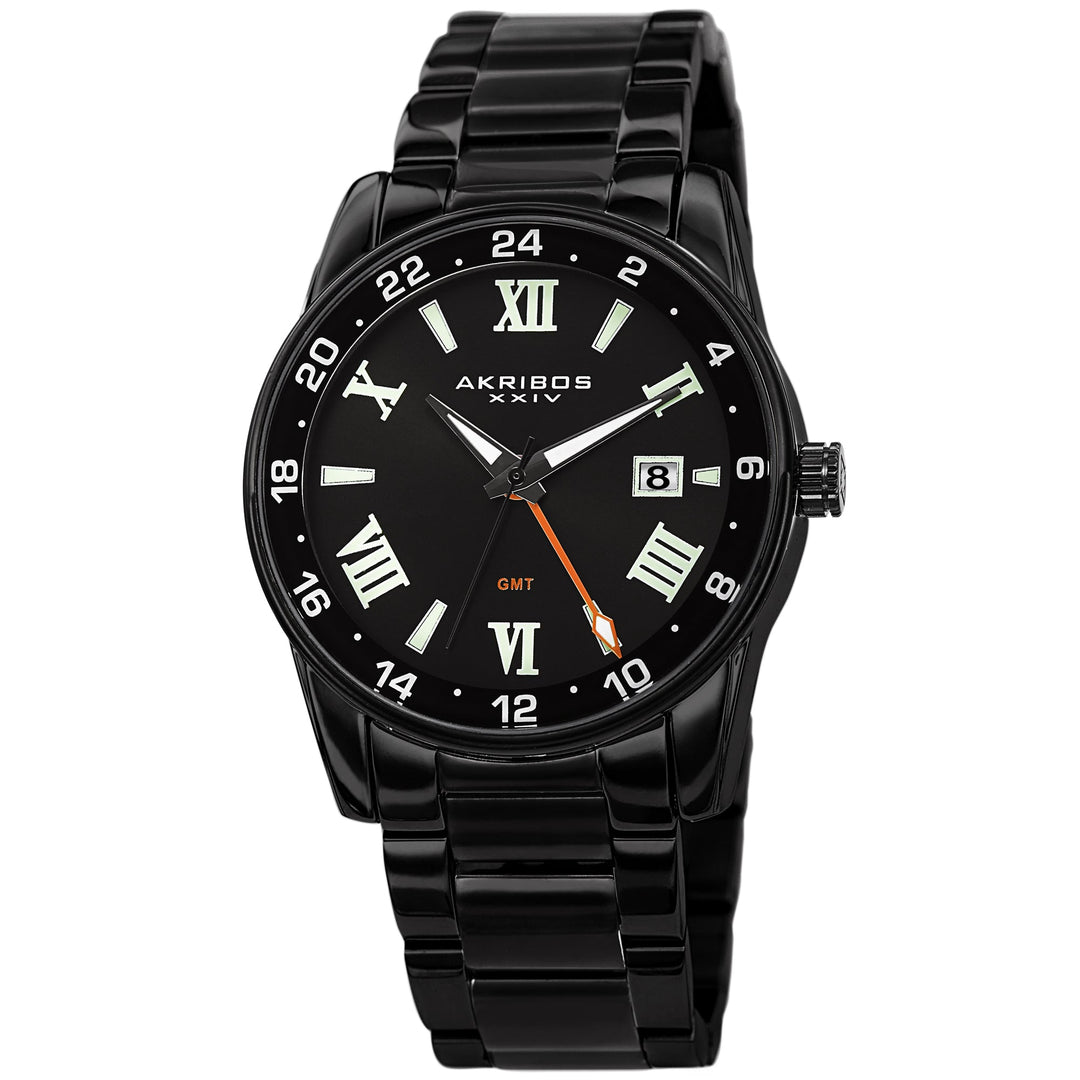 Date Watch Black/Stainless Steel | Black Dial