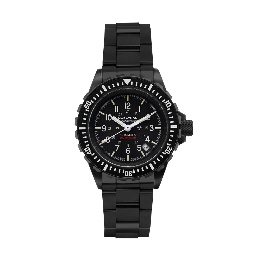 Dive BLACK/BKMAM Anthracite (WW194006BK-0009) Black Dial