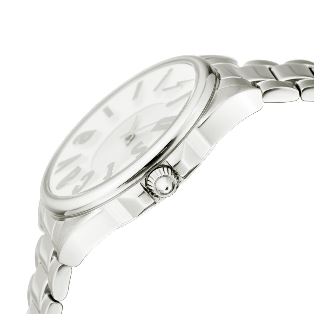 Logo 34mm / Silver / Silver | Silver Dial
