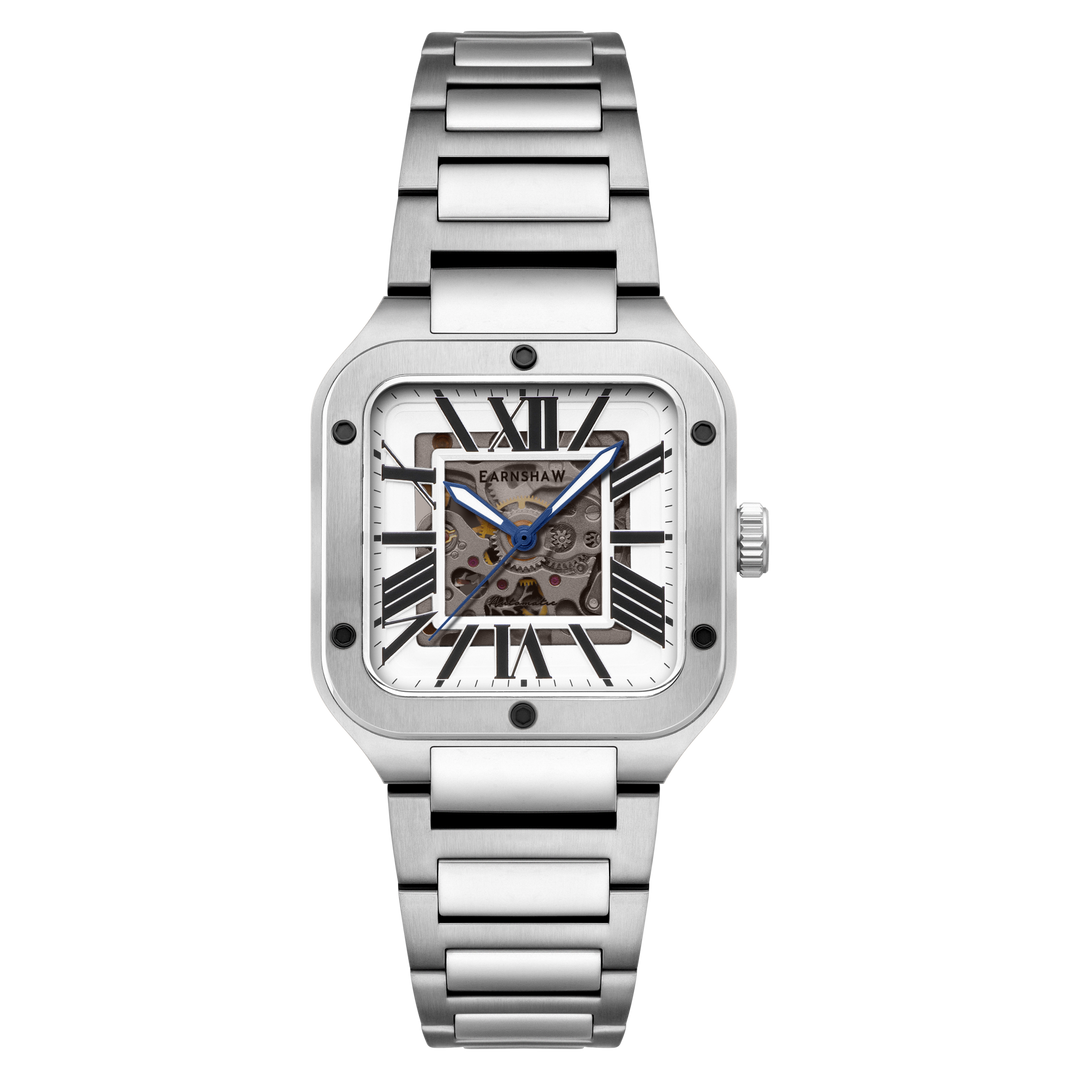 Engineer Lennox Skeleton Automatic White / Stainless Steel | White Dial