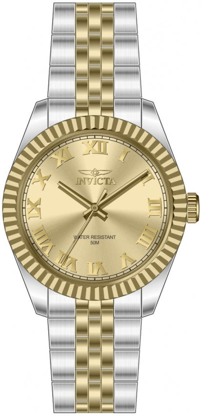 Specialty Gold Dial / Two-Tone Silver-Gold Stainless Steel Bracelet Gold Dial