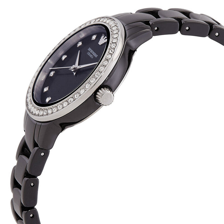 Cleo Black dial / Black Stainless Steel Bracelet Black Dial