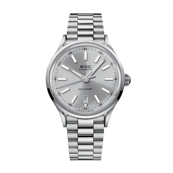 Multifort Patrimony Silver / Stainless Steel | Silver Dial