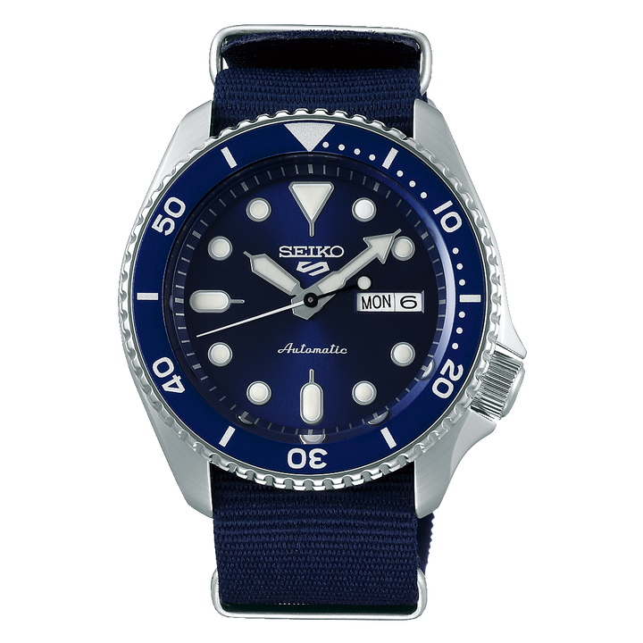 5 Sports SKX Series Blue Dial / Nylon Strap Blue Dial