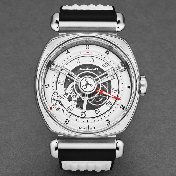 Twenty One RB21GMT.ST.T03 / White | White Dial