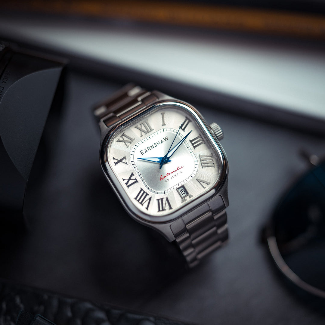 Coussin Automatic Silver / Stainless Steel | Silver Dial