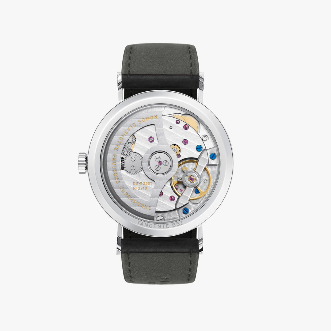 Tangente Neomatik Tangente neomatik platinum gray Silver Dial