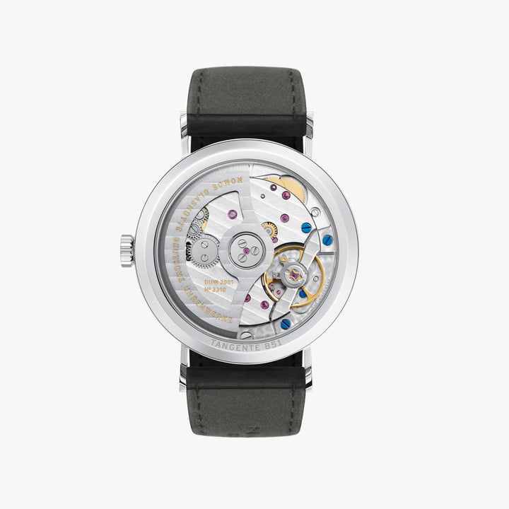 Tangente Neomatik Tangente neomatik platinum gray Silver Dial