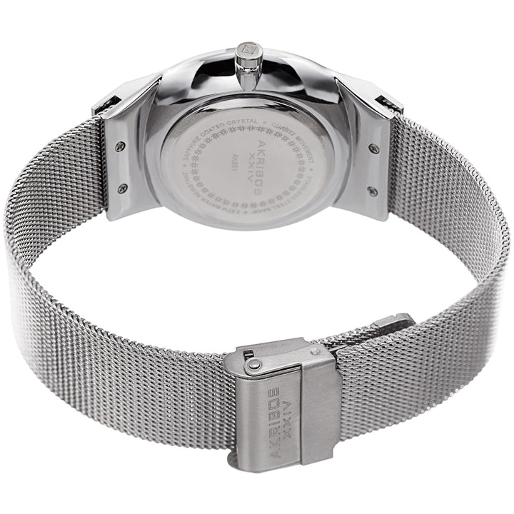 Omni Silver Tone/Silver Tone Alloy/Stainless Steel | Blue Dial