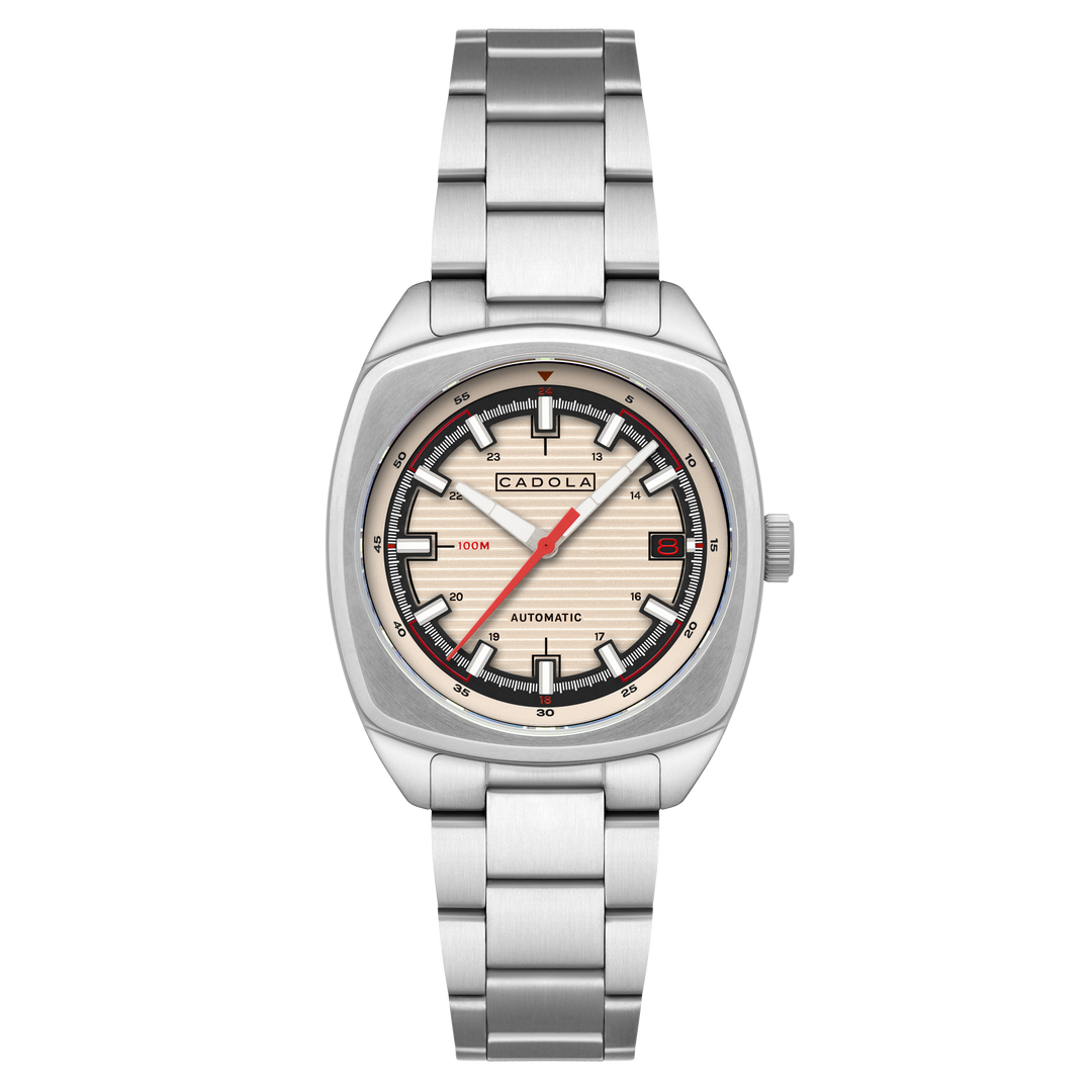 Buxton Automatic Grey/ Stainless Steel Stainless Steel | Grey Dial