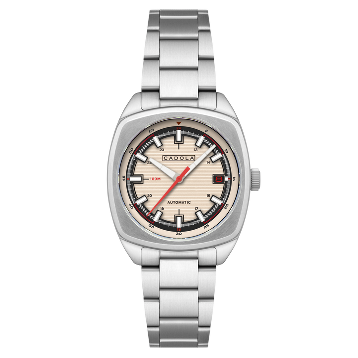 Buxton Automatic Grey/ Stainless Steel Stainless Steel | Grey Dial