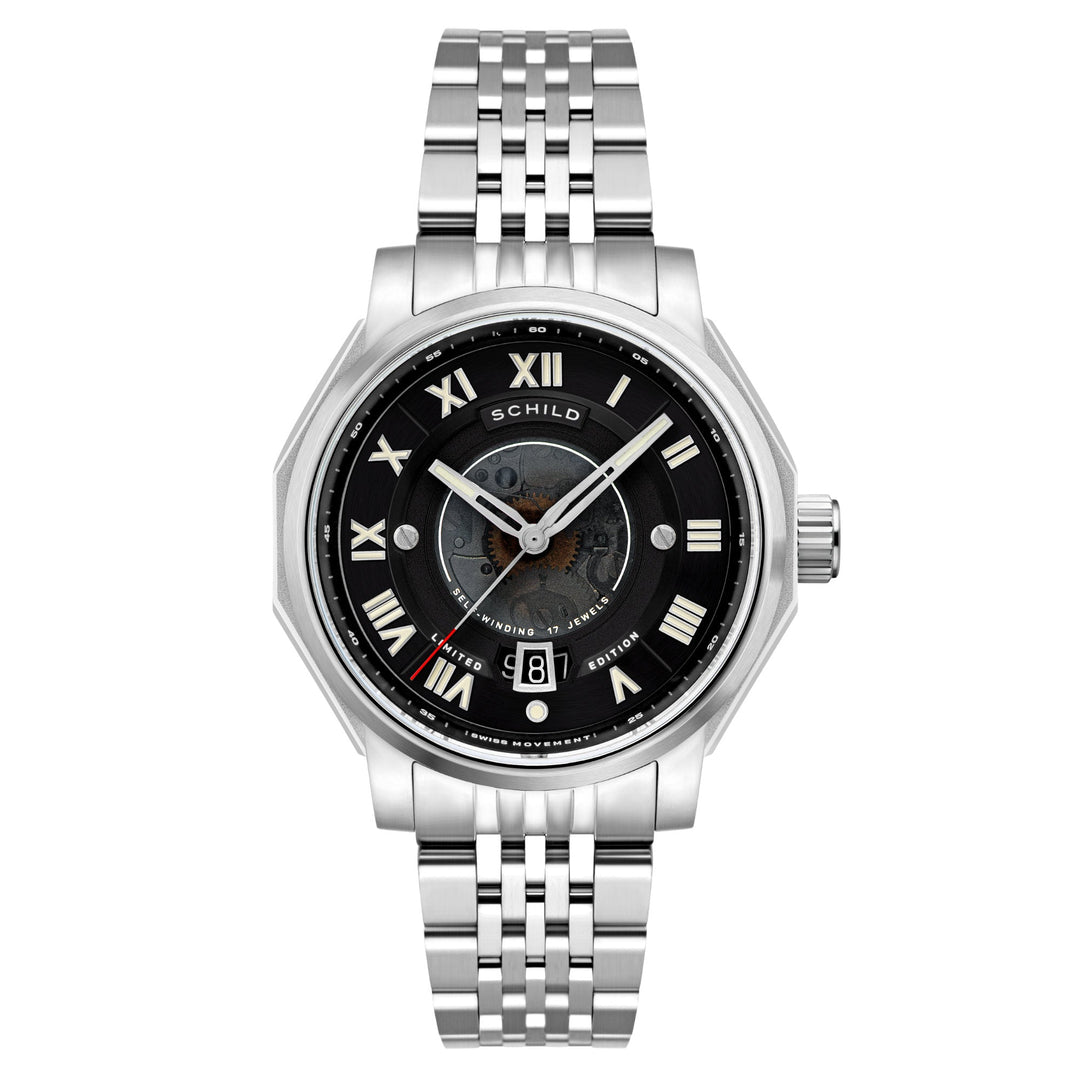 Johann Swiss Automatic Limited Edition Silver / Stainless Steel | Silver Dial