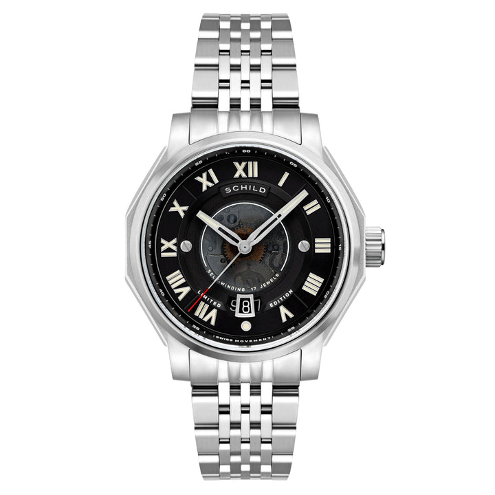 Johann Swiss Automatic Limited Edition Silver / Stainless Steel | Silver Dial