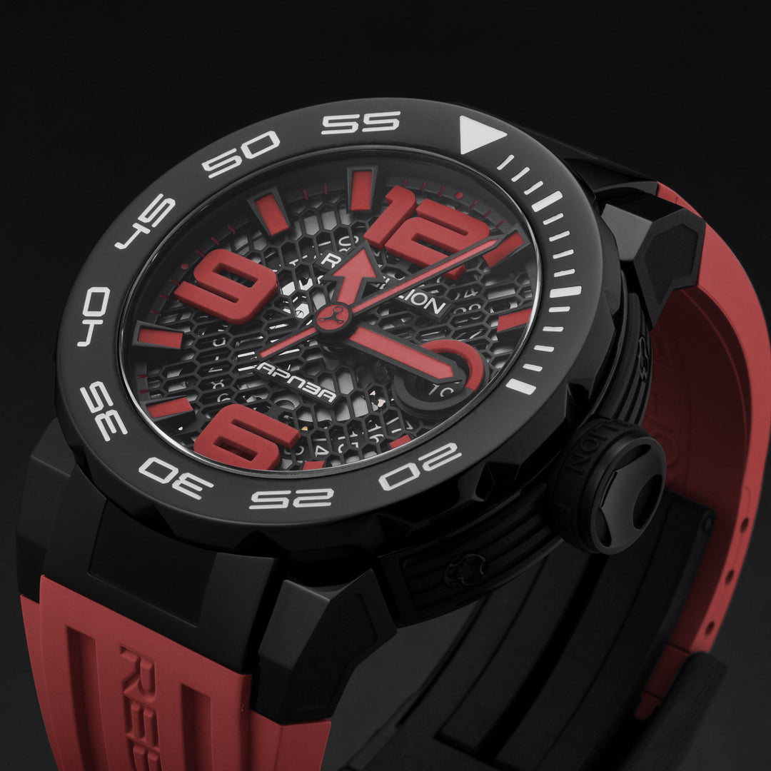 Predator Apnea RBPAP3H.TB.RD / Black Red | Black Red Dial