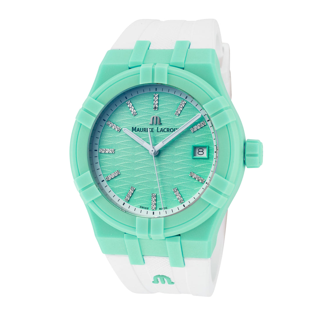 Aikon #Tide 40mm / Green / White | Green Dial