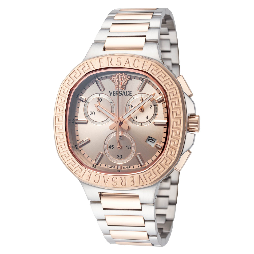 V-Chrono 40mm / Rose Gold / Silver and Rose Gold | Rose Gold Dial
