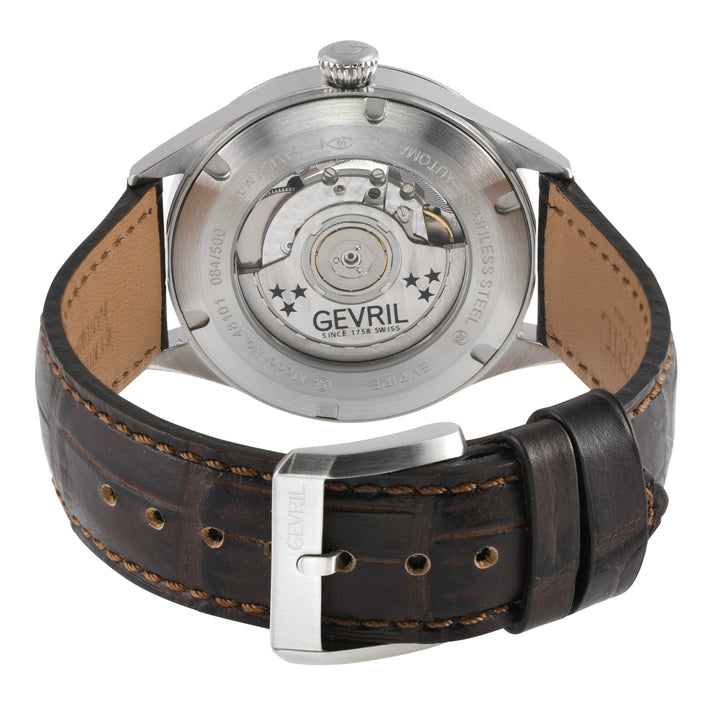 Empire Swiss made Automatic ETA 2895, 316L Case, White Dial, second subdials | W