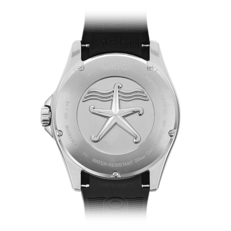 Ocean Star Black Rubber | Anthracite Dial