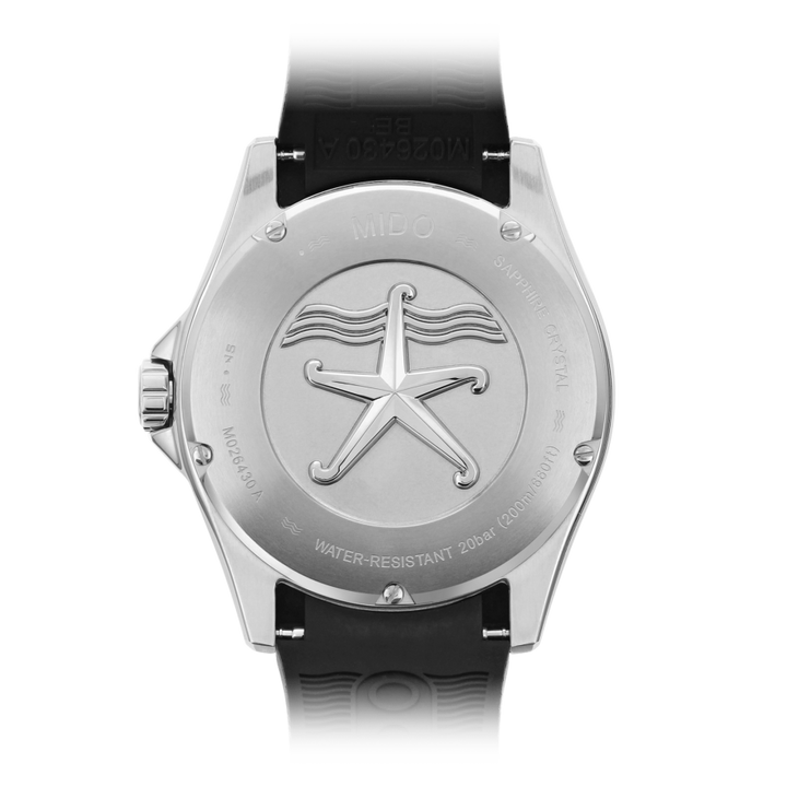 Ocean Star Black Rubber | Anthracite Dial
