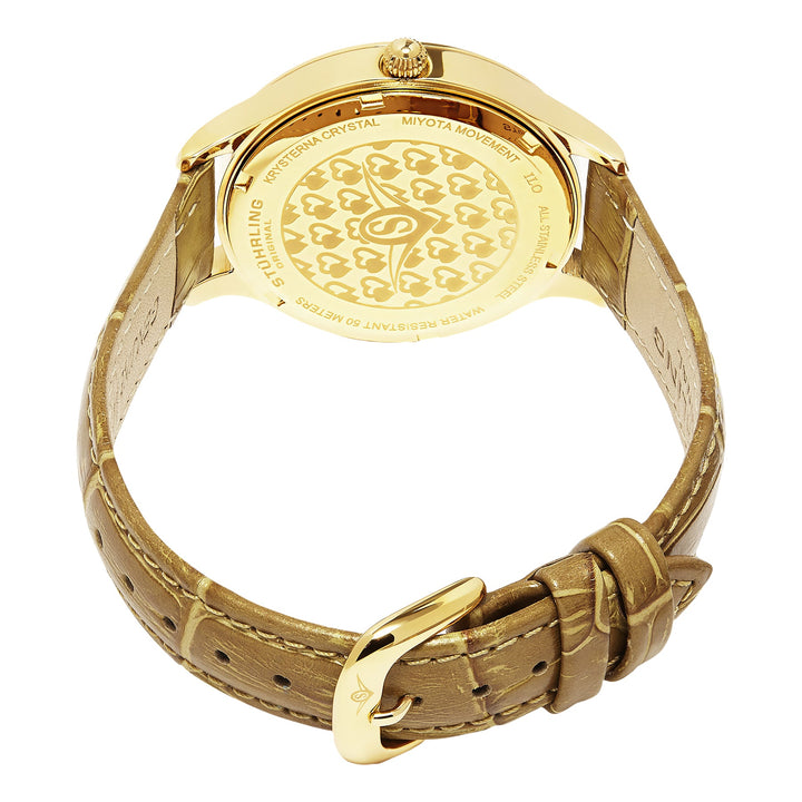 Vogue Brown/Leather | Gold Dial