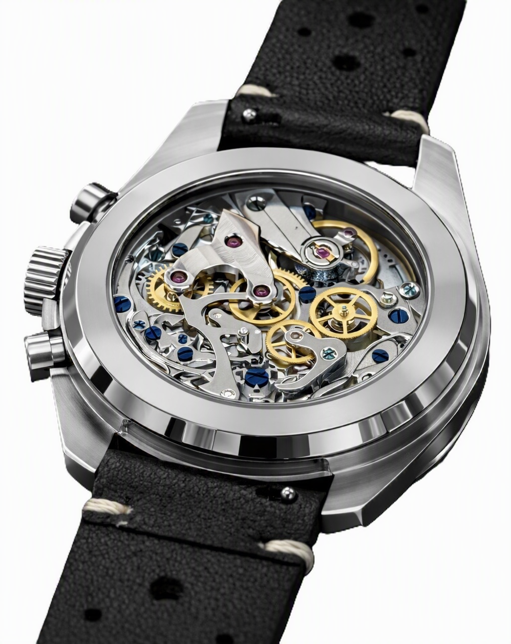 Overdrive Chronograph Glacial White-Black Dial