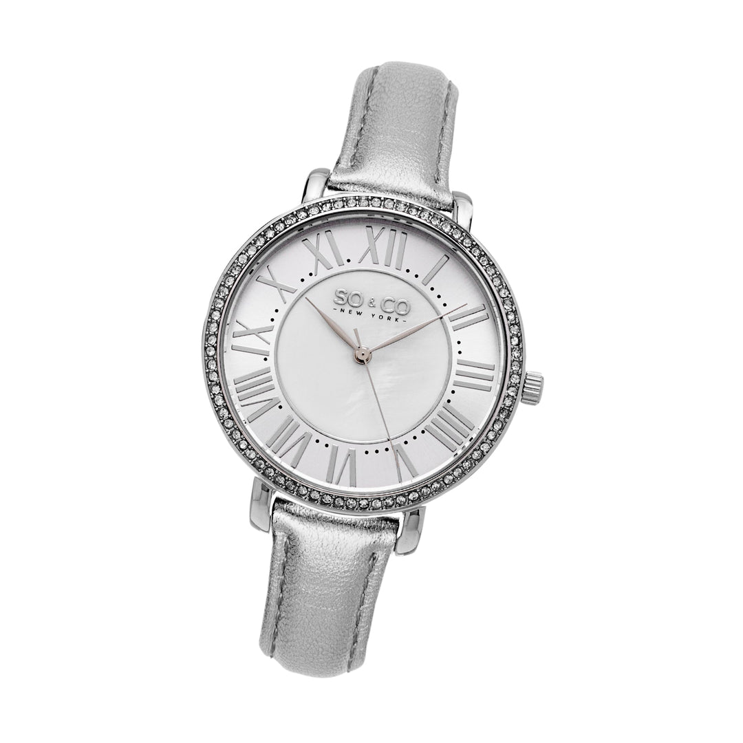 Chelsea 5090 Silver White Mother of Pearl Dial