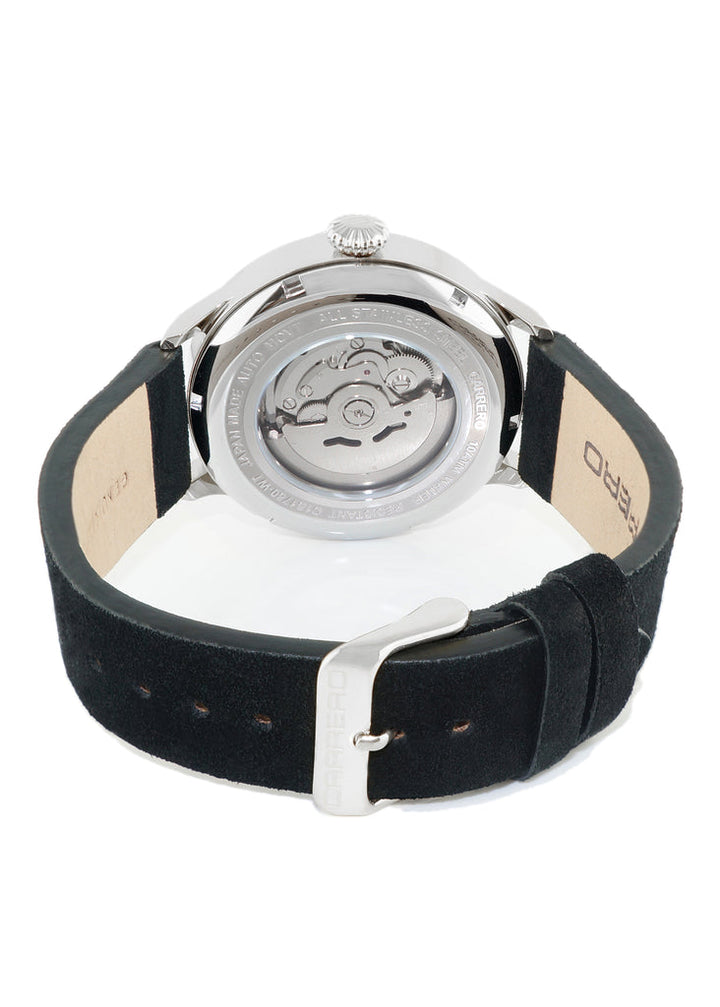 AERODROME SILVER TONE/BLACK | Black Dial