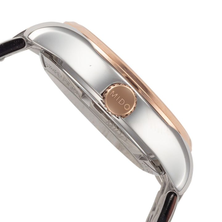 Belluna II 33mm / Mother-of-Pearl / Silver and Rose Gold | Mother-Of-Pearl Dial