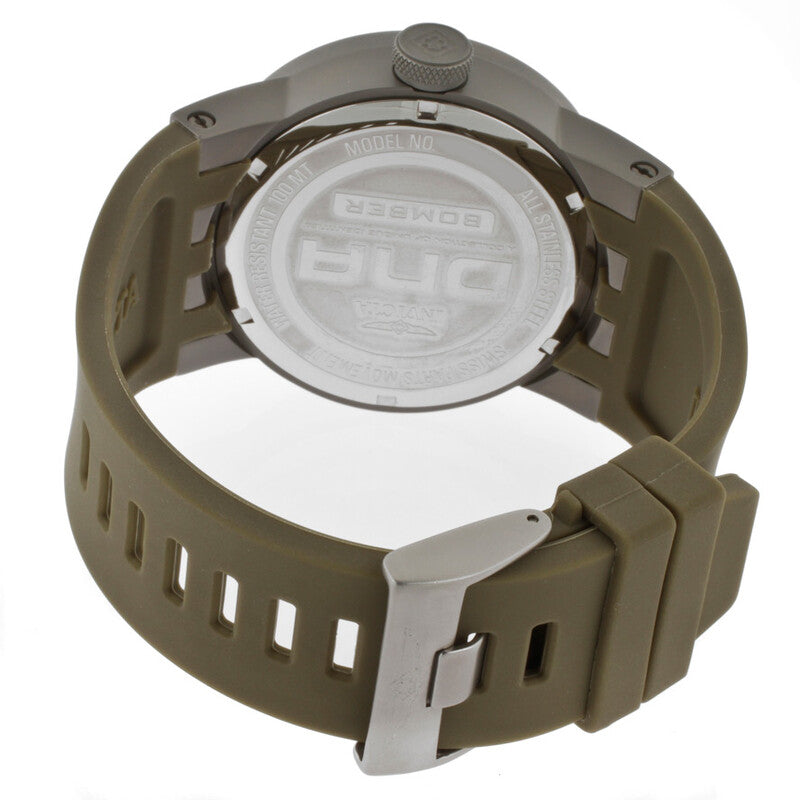 DNA Olive Green Dial / Olive Green Silicone Strap Olive Green Dial