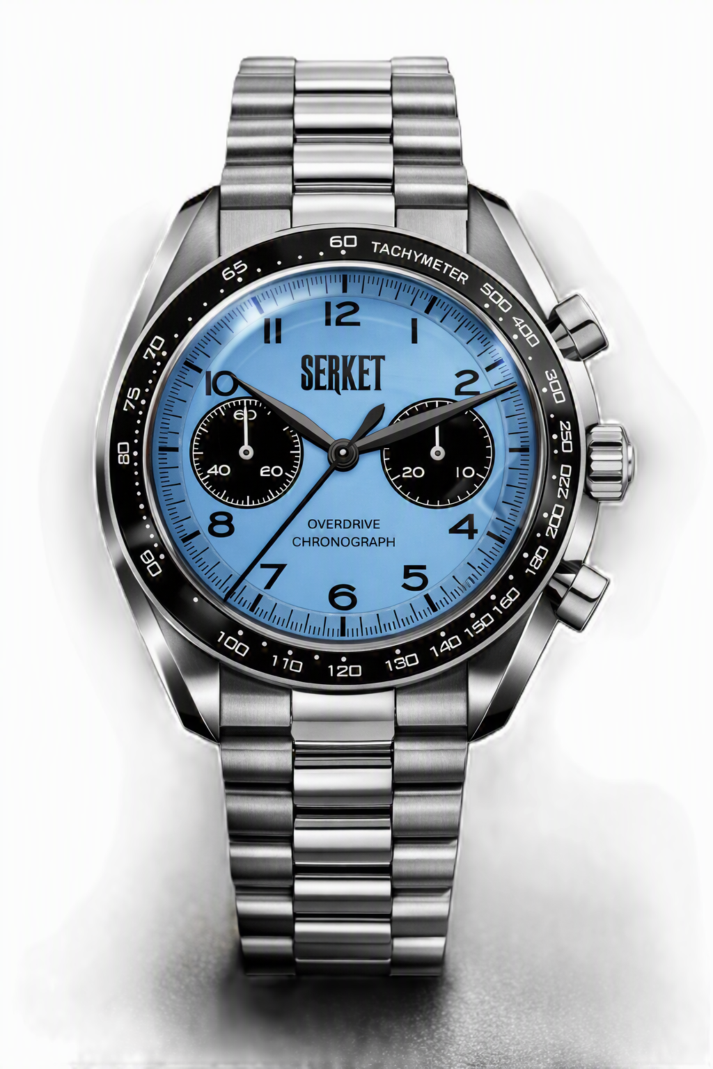 Overdrive Chronograph Lotus Blue Light Blue Dial