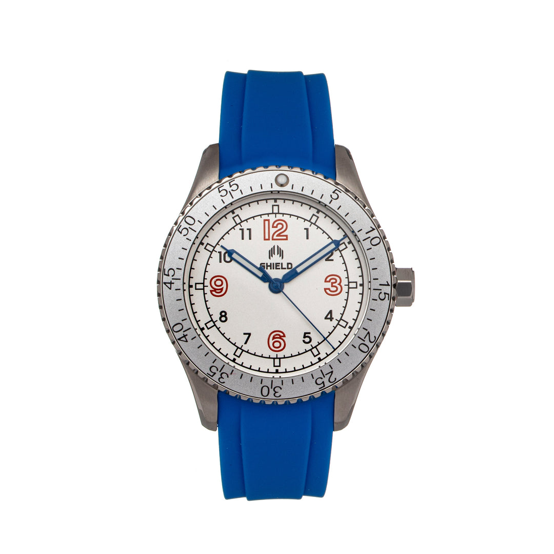 Pacific Blue/White | Silver Dial