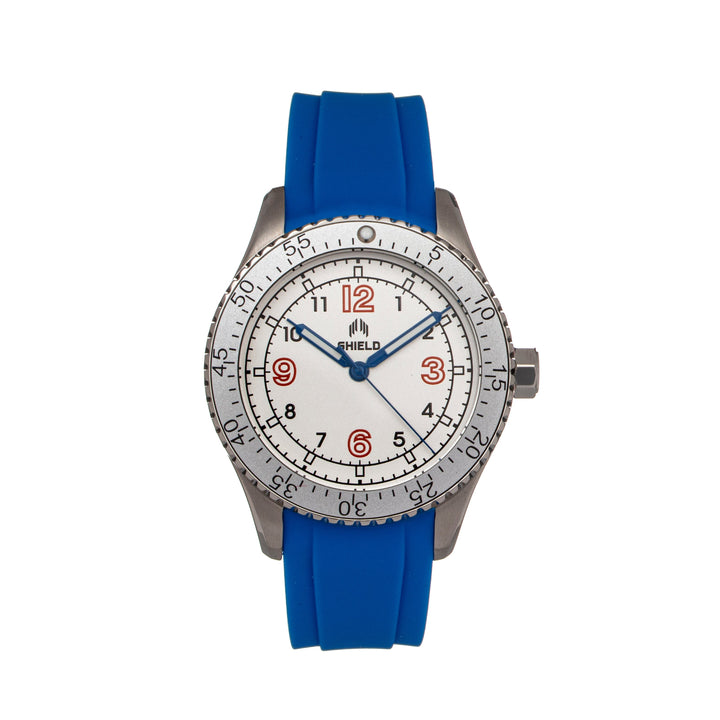 Pacific Blue/White | Silver Dial