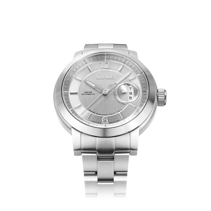 Heinrich Minimal Swiss Automatic Limited Edition Silver / Stainless Steel | Silv