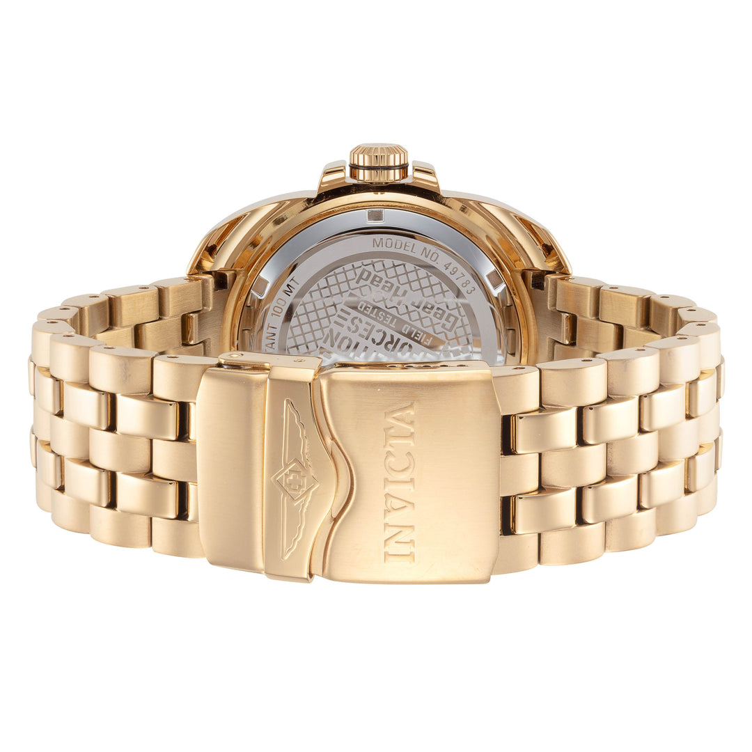 Coalition Forces 50mm / Gold / Gold | Gold Dial