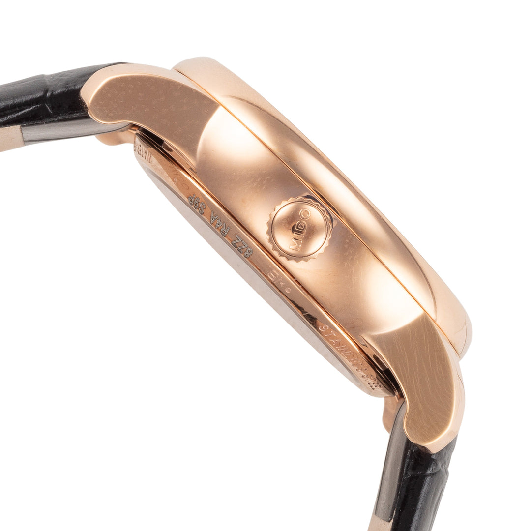 Baroncelli 33mm / White and Orange / Black | White and Orange Dial