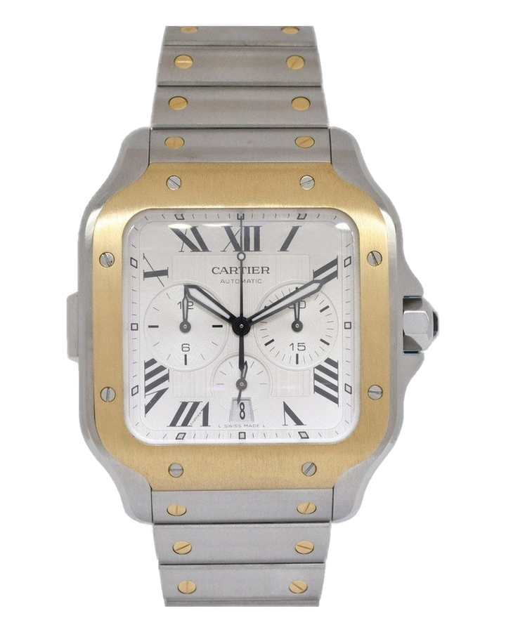 Cartier Santos XL Chronograph 18K YG