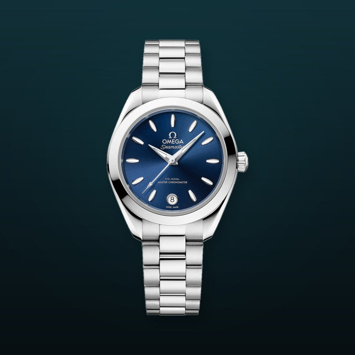 Omega Seamaster Aqua Terra 30mm Blue Dial