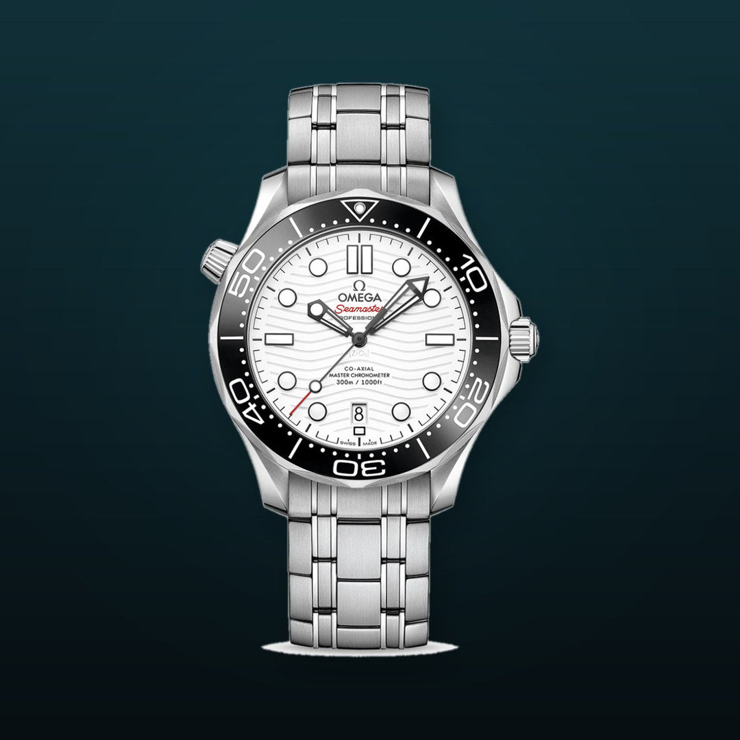 Seamaster Diver 300M Co‑Axial Steel on Steel / White dial White Dial
