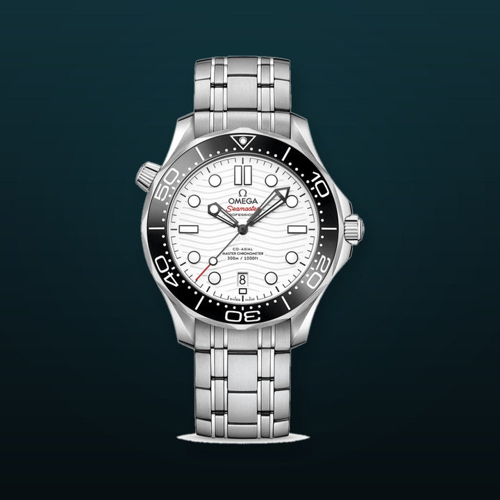 Seamaster Diver 300M Co‑Axial Steel on Steel / White dial White Dial