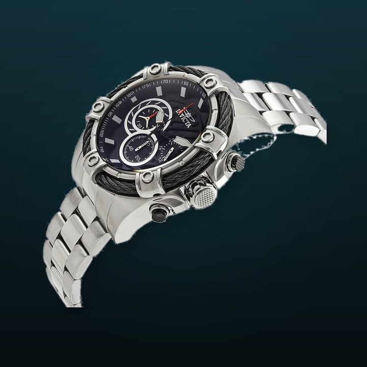 Bolt Chronograph Black Dial / Stainless Steel Bracelet Black Dial