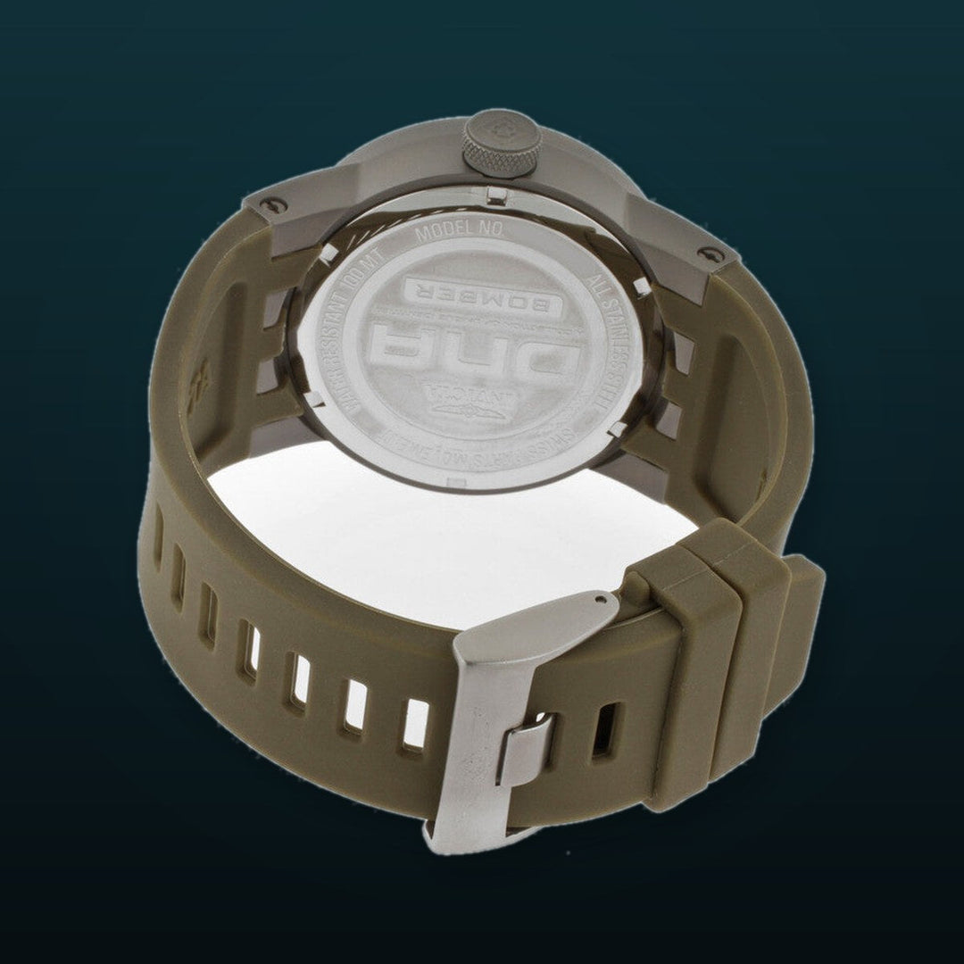 DNA Olive Green Dial / Olive Green Silicone Strap Olive Green Dial