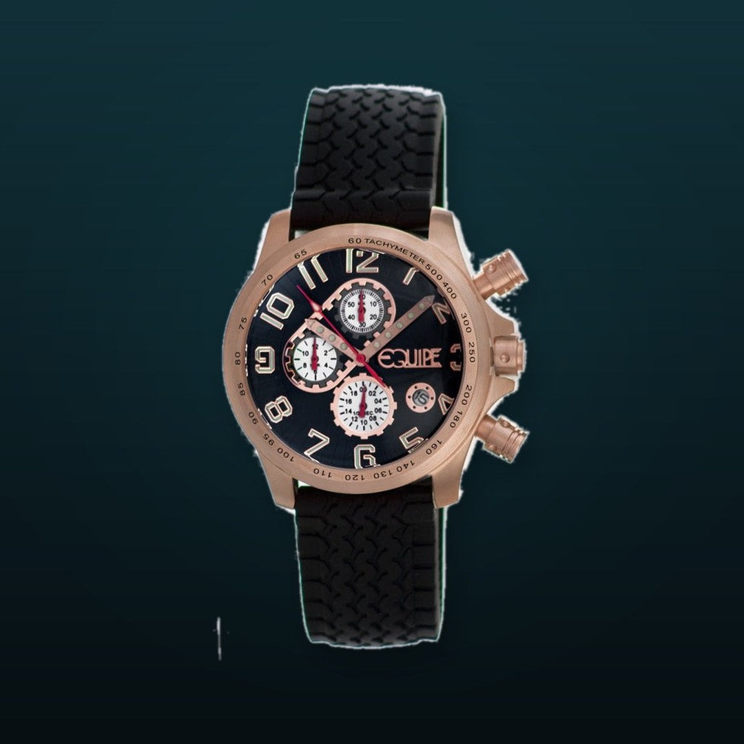 Hemi Black/Rose Gold | Black Dial