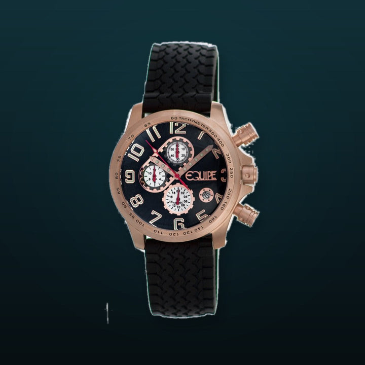Hemi Black/Rose Gold | Black Dial