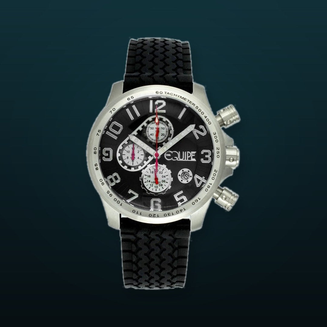 Hemi Black/Silver | Black Dial