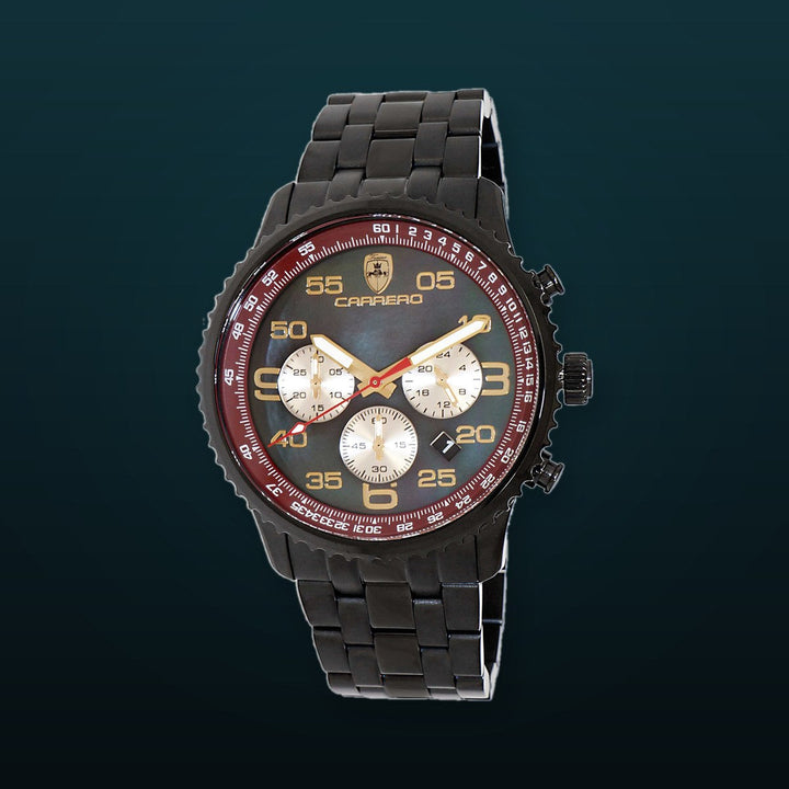 Aureum-MB IP BLACK/BLACK - GOLD Black Dial