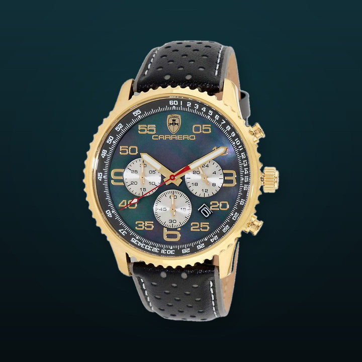 Aureum Goldtone/Black | Black Dial